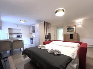 Η κουζίνα ή μικρή κουζίνα στο La fonte dell' 8-private parking