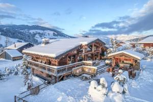 Chalet Marmotte semasa musim sejuk