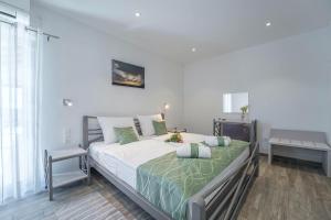 Postel nebo postele na pokoji v ubytování Villa Ingrid in Buzet - Haus für 6 Personen + 32 fotografií