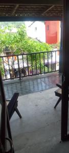 Un balcon sau o terasă la Hidden Haven