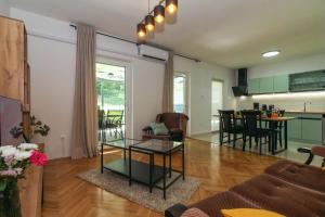 Kuchyň nebo kuchyňský kout v ubytování Roana in Poreč - Istrien