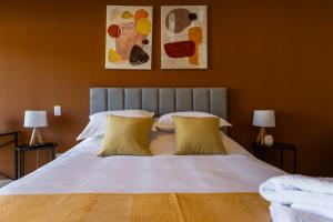 Katil atau katil-katil dalam bilik di Alba Comfort Suite