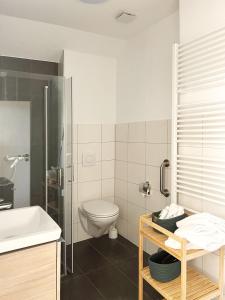 Ένα μπάνιο στο nava-suites - 2-Zi-Appartement mit Naheblick mitten in Bad Kreuznach +9 φωτογραφίες