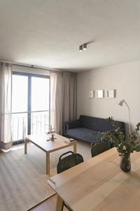 Χώρος καθιστικού στο Bauer Haus +8 φωτογραφίες
