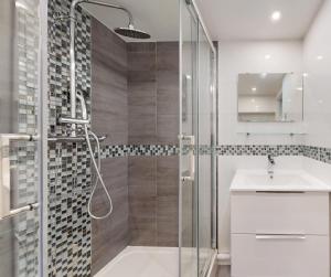 Koupelna v ubytování Kimia House appartement spacieux