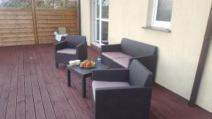 Posedenie v ubytovaní Spa Apartamenty Lidzbark