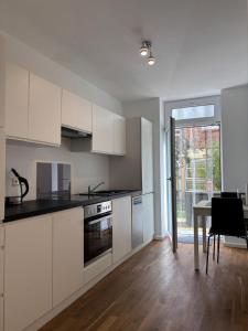 Köök või kööginurk majutusasutuses Five O - Meeresrauschen - Ideal Langzeit