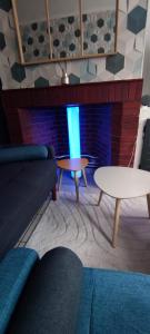 Posezení v ubytování Le Morel