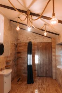 Ένα μπάνιο στο Cabanele Zenhouse