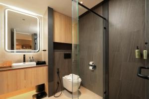 Ένα μπάνιο στο New 1 bdr Apartment near Layan beach C610