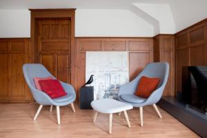 Posezení v ubytování Boutique Apartments Bezau