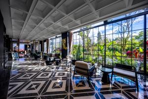 Posezení v ubytování Healing Mind International Hotel Kunming Dianchi Grand View Park Fuhai Metro Station Branch