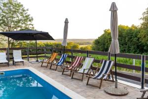 Piscina a Log House o a prop