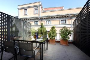 Balkon lub taras w obiekcie Eurostars Casa de la Lírica