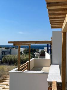 Balkoni atau teres di Tinos Treasures Apart-Hotel