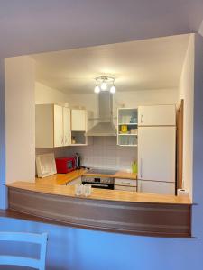 Dapur atau dapur kecil di Calm and cozy apartment