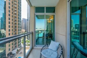 Μπαλκόνι ή βεράντα στο GLOBALSTAY The Residences Tower 1 Apartments