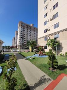 Giardino di Apartamento 1km da praia do Aracagir,próx da av dos holandeses
