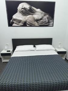 Postel nebo postele na pokoji v ubytování A Casa Mia