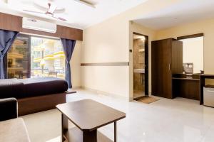 A cozinha ou cozinha compacta de AC Studio Room with balcony