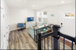 Posezení v ubytování Low Tide Landing