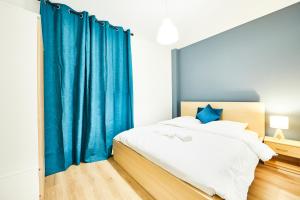 Postel nebo postele na pokoji v ubytování RB-0G - Joli 3 pièces tout équipé au RDC pour 1 à 5 pers