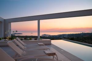 una casa con vista sul tramonto di Villa Five K Primošten a Primošten Altre 51 foto