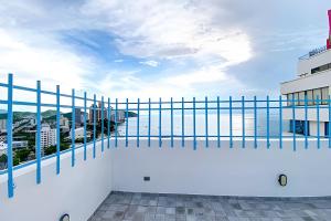 Balkón nebo terasa v ubytování Oasis Marino - Apartamento de 2 Alcobas en El Rodadero