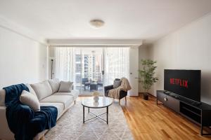 Χώρος καθιστικού στο George St CBD Central Walk to Harbour