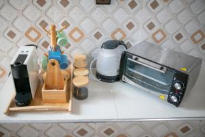 Una cocina o cocineta en Dar Si Driss
