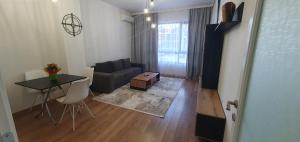 Posezení v ubytování SUPERsonicondo