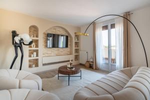 Χώρος καθιστικού στο Luxurious 3 Bedrooms Sauna Jacuzzi