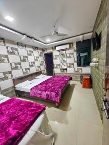 TV a/nebo společenská místnost v ubytování Hotel Shikhar Inn