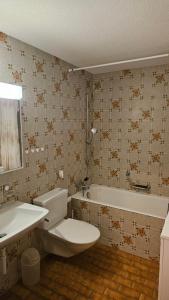Ένα μπάνιο στο Haus Azurit Wohnung Nr.25