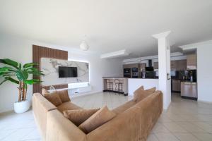 Μια τηλεόραση ή/και κέντρο ψυχαγωγίας στο Villa Elnaya Midoun sans vis à vis