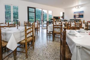 En restaurant eller et andet spisested på Le Vaita