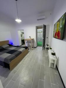 Katil atau katil-katil dalam bilik di Chill House Bari +4 gambar