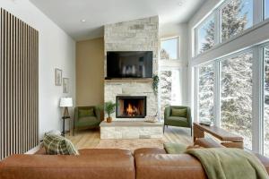 Istumisnurk majutusasutuses Twin Cottages by the River - Corpo & Events