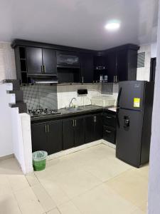 Kuchyň nebo kuchyňský kout v ubytování Casa Sicarare Tours Upar