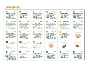 Captura de pantalla de un menú para un restaurante de comida rápida en Maniwa City Hotel Sunrise - Vacation STAY 98582v, en Maniwa 9 fotos más