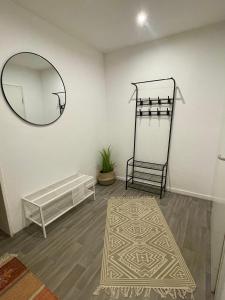 Katil atau katil-katil dalam bilik di Weser Apartment