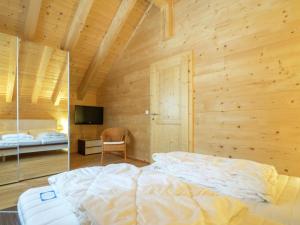 Ένα ή περισσότερα κρεβάτια σε δωμάτιο στο Chalet Bergoase