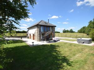 a small building in the middle of a field at 1 Bed in Dulverton 59339 in Knowstone