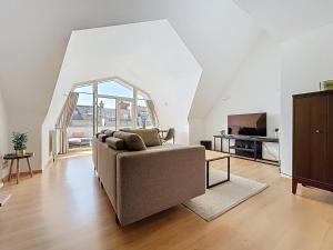 TV a/nebo společenská místnost v ubytování De Ster apartment for 6 people