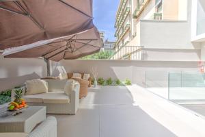 Balkón nebo terasa v ubytování Mh Florence Hotel & Spa