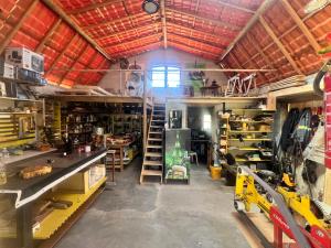 Fitness centrum a/nebo fitness zařízení v ubytování Pousada Rancho do Marçal