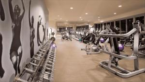 Fitness centrum a/nebo fitness zařízení v ubytování City & Bay View Suite - Brickell, Miami by Monthier