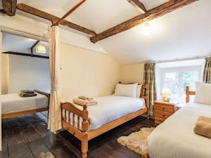 Ένα ή περισσότερα κρεβάτια σε δωμάτιο στο 3 Bed in Builth Wells 85926
