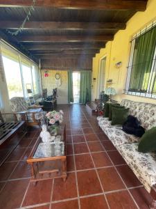 Χώρος καθιστικού στο Casa de descanso