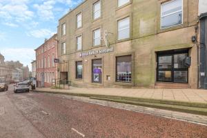 a building on the side of a street at Hide Away in Berwick-Upon-Tweed